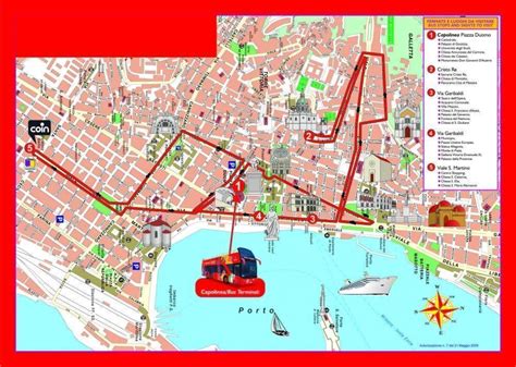 messina italy cruise port map